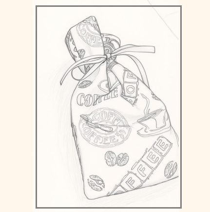 Flannel Presentation Gift Bag ... included free with Magnet 9-Pack